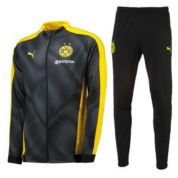 Survetement Football Dortmund 2019-20 Jaune Noir